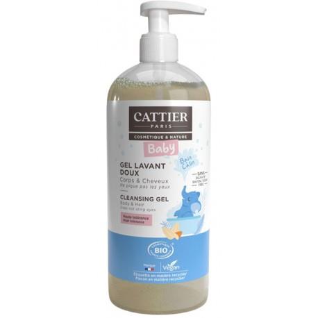 GEL BAÑO BEBE CABELLO/CUERPO 500ML CATTIER