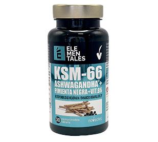 KSM-66 ASHWAGANDHA ELEMENTALES 30 CAPSULAS