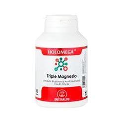 HOLOMEGA TRIPLE MAGNESIO 180 CAPSULAS