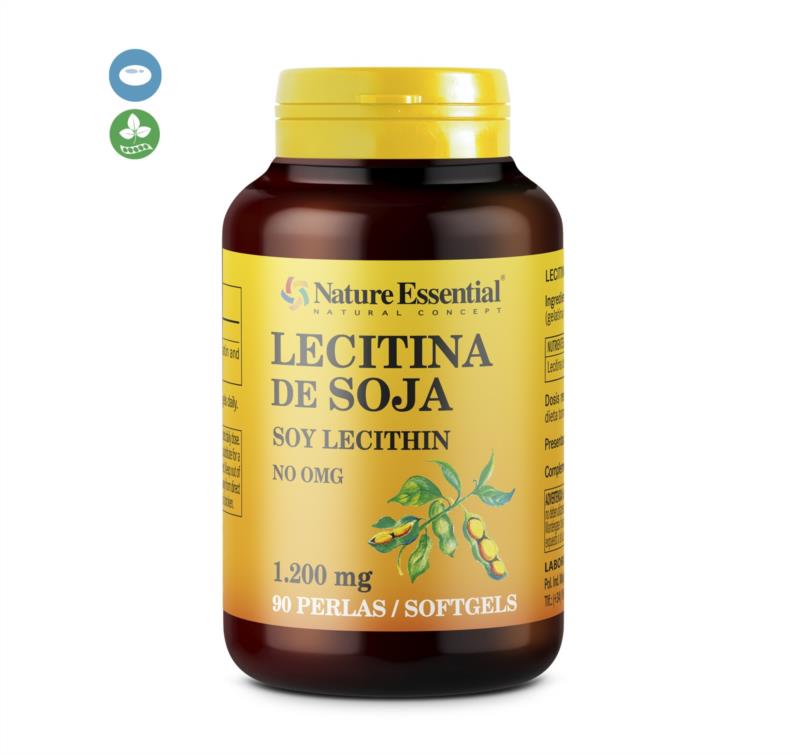 LECITINA DE SOJA NO OMG 1200MG NE 90 PERLAS