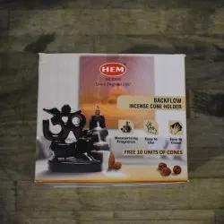 HEM PORTA INCIENSO BACKFLOW OM