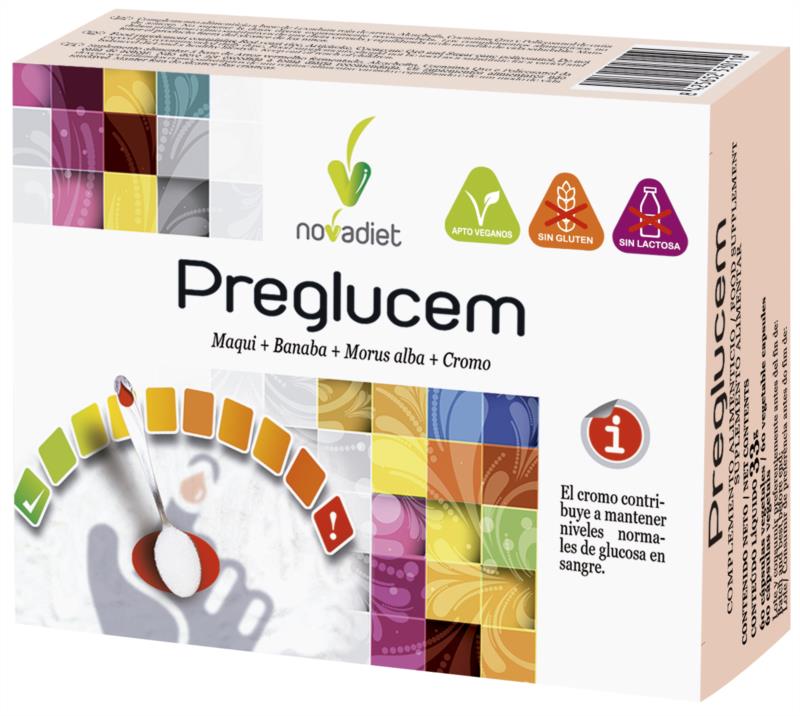 PREGLUCEM 60 CAPSULAS